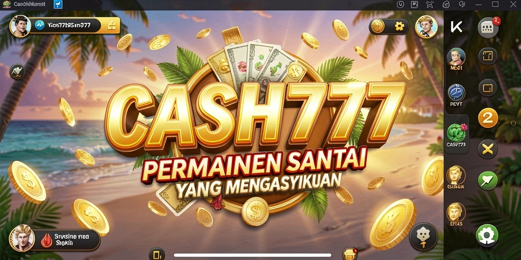 Tampilan menarik dari gameplay CASH777 yang menegangkan.