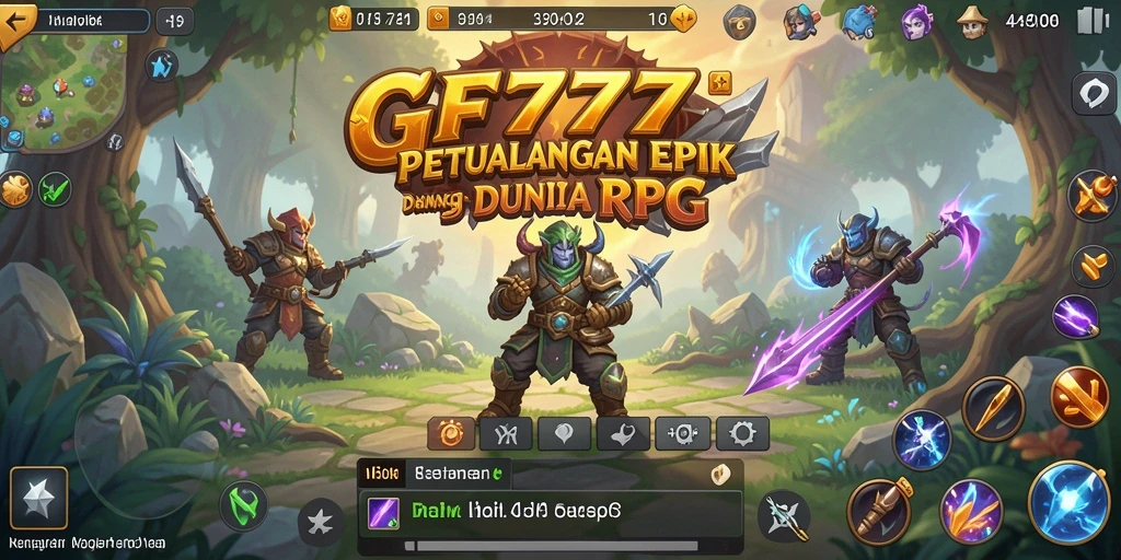 Screenshot permainan GF777 menampilkan pertarungan seru dan grafis yang menakjubkan.