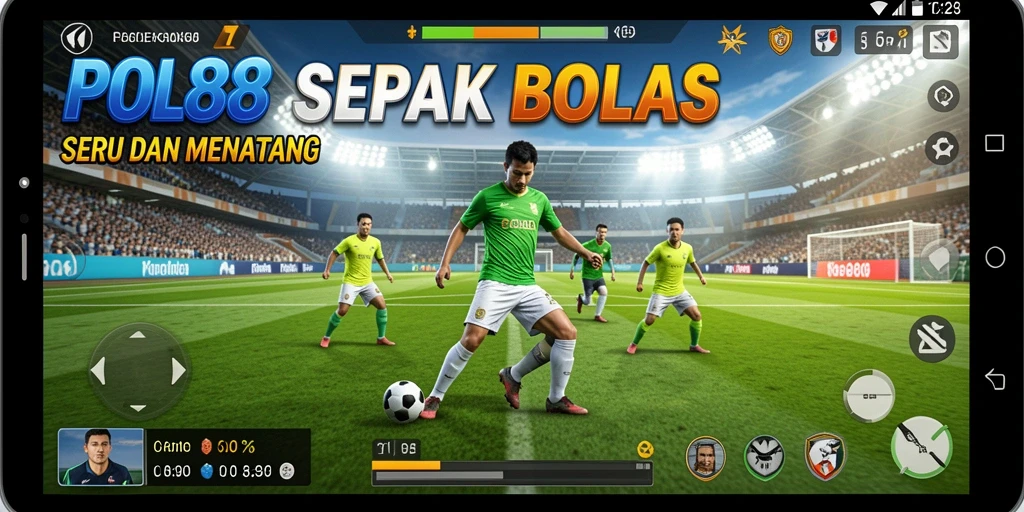 Tampilan gameplay <strong>POL88</strong> yang mendebarkan dan realistis.