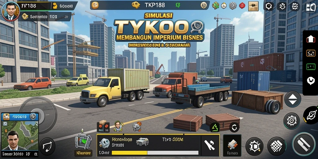 Tangkapan layar gameplay menarik TKP188 dengan grafik yang memukau.