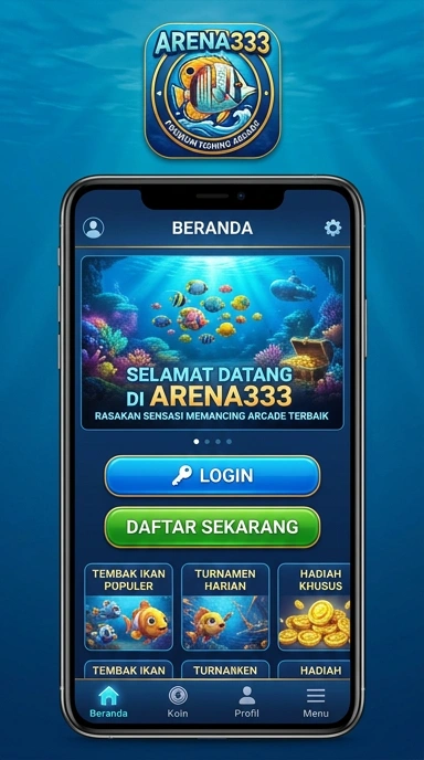 Salah satu aplikasi populer yang tersedia di arena333.